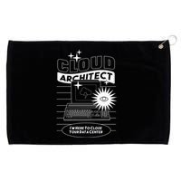 Cloud Architect Data Center Grommeted Golf Towel