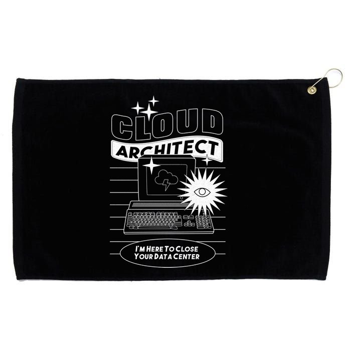 Cloud Architect Data Center Grommeted Golf Towel