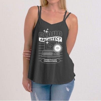 Cloud Architect Data Center Women's Strappy Tank