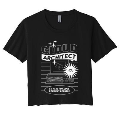 Cloud Architect Data Center Crop Top