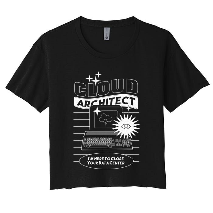 Cloud Architect Data Center Crop Top