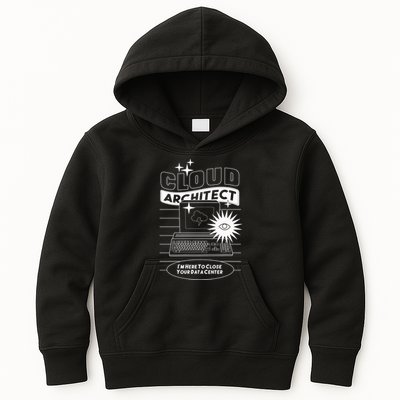 Cloud Architect Data Center Kids Hoodie