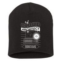 Cloud Architect Data Center Short Acrylic Beanie