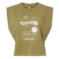 Cloud Architect Data Center Garment-Dyed Women's Muscle Tee