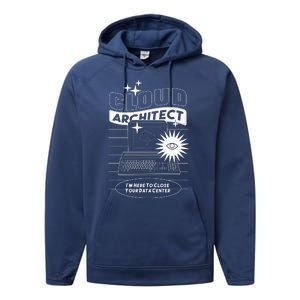 Cloud Architect Data Center Performance Fleece Hoodie