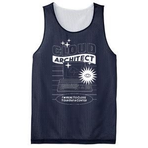 Cloud Architect Data Center Mesh Reversible Basketball Jersey Tank