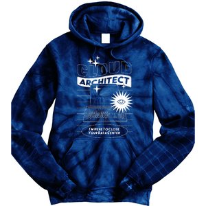 Cloud Architect Data Center Tie Dye Hoodie