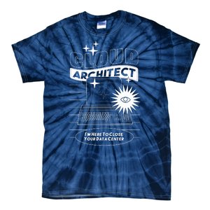 Cloud Architect Data Center Tie-Dye T-Shirt