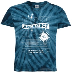 Cloud Architect Data Center Kids Tie-Dye T-Shirt