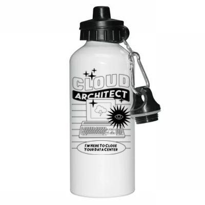 Cloud Architect Data Center Aluminum Water Bottle 