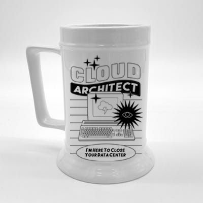 Cloud Architect Data Center Beer Stein