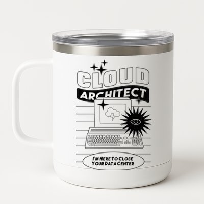 Cloud Architect Data Center 12 oz Stainless Steel Tumbler Cup