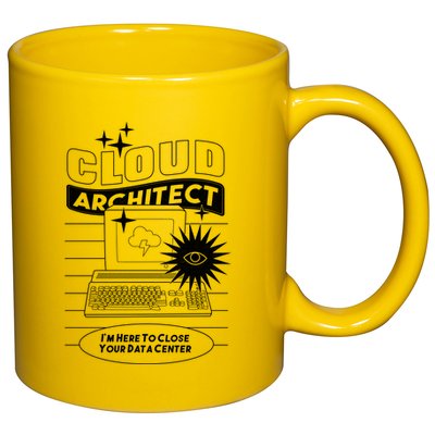 Cloud Architect Data Center 11oz C Handle Ceramic Mug