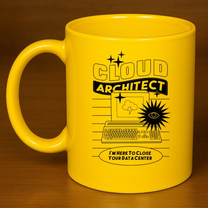 Cloud Architect Data Center 11oz C Handle Ceramic Mug