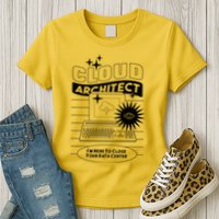 Cloud Architect Data Center Womens T-Shirt