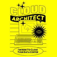 Cloud Architect Data Center Women's V-Neck T-Shirt