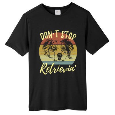 Cute Aussie Dont Stop Retrievin Australian Shepherd Lovers Gift Tall Fusion ChromaSoft Performance T-Shirt