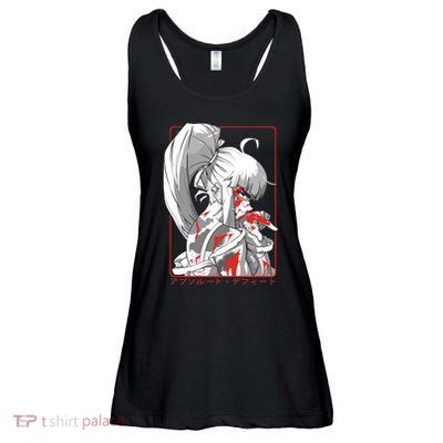 Crow Absolute Defeat Ladies Essential Flowy Tank