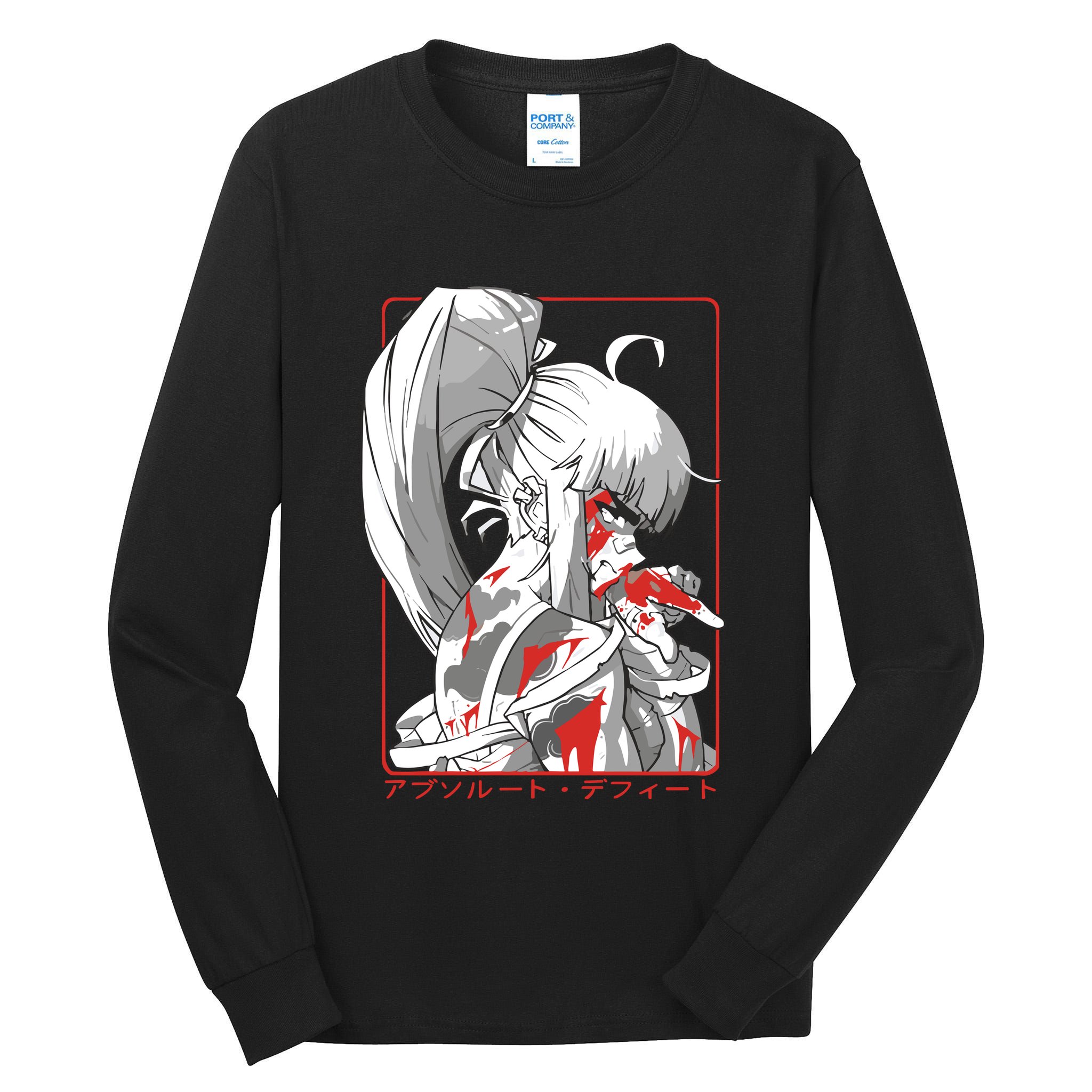 Crow Absolute Defeat Tall Long Sleeve T-Shirt