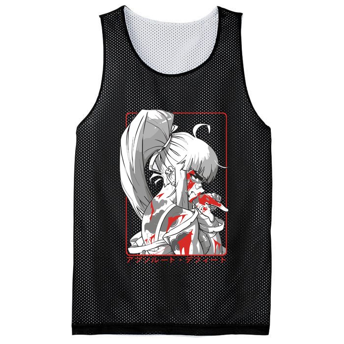 Crow Absolute Defeat Mesh Reversible Basketball Jersey Tank