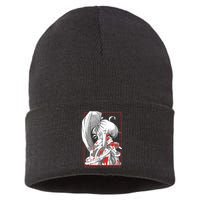 Crow Absolute Defeat Sustainable Knit Beanie