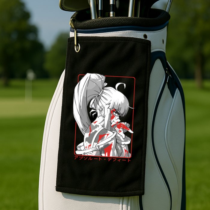 Crow Absolute Defeat Golf Towel