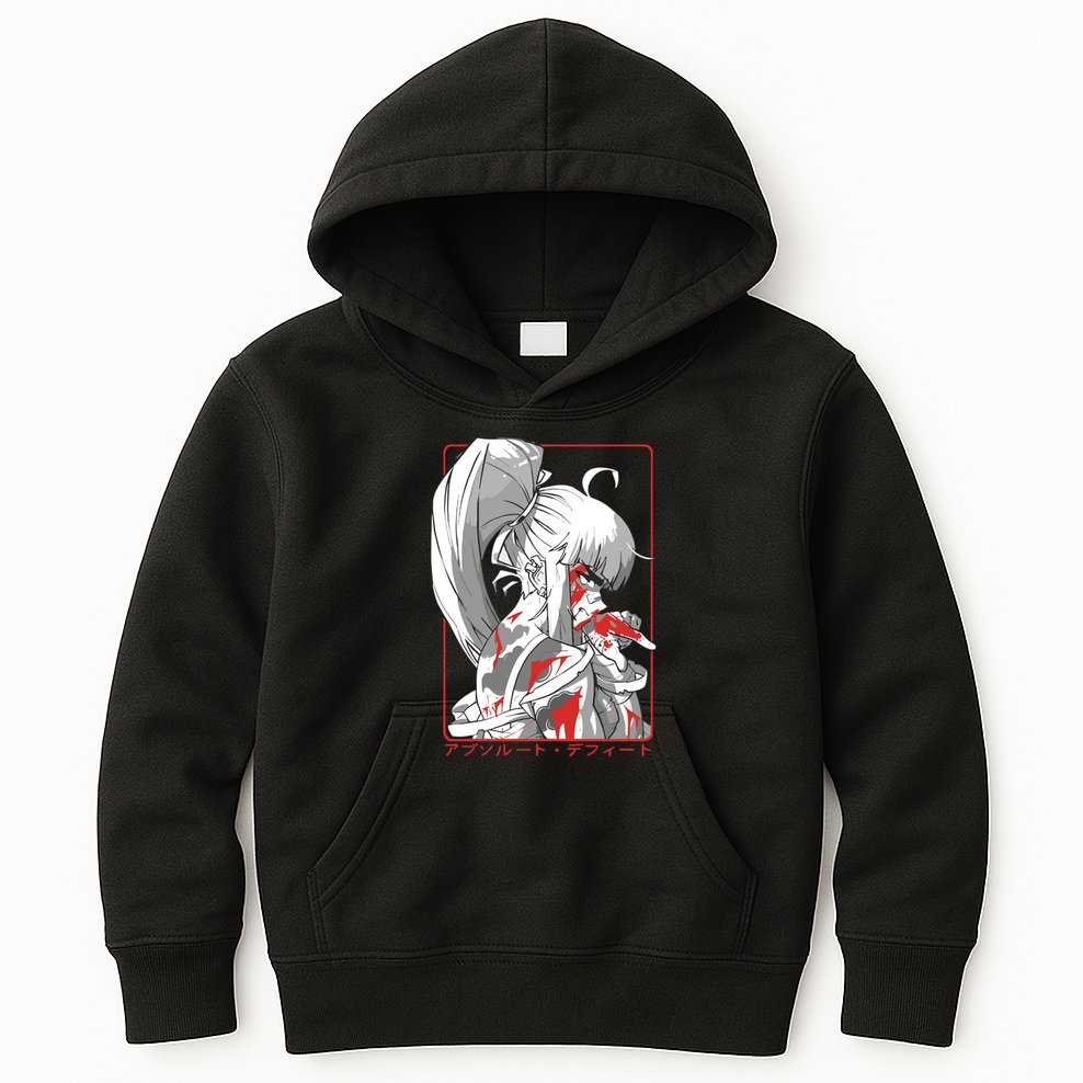 Crow Absolute Defeat Kids Hoodie