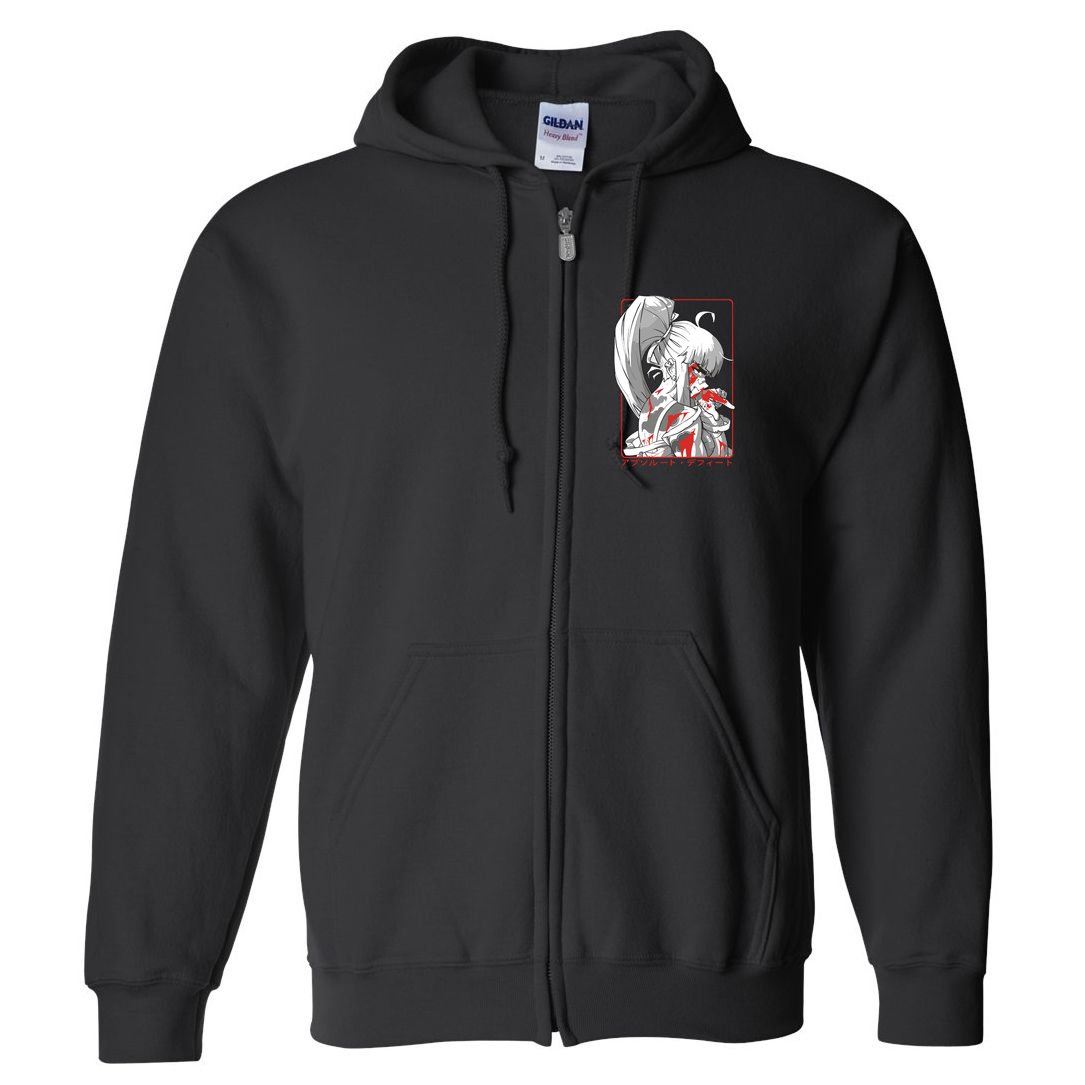 Crow Absolute Defeat Full Zip Hoodie