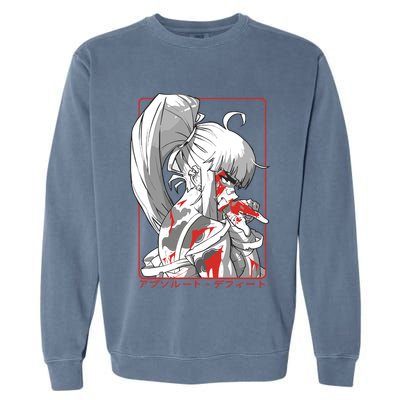 Crow Absolute Defeat Garment-Dyed Sweatshirt