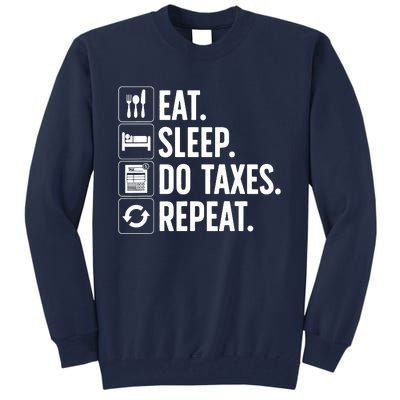 Cute Accountant Design For Men Women Accountant Accounting Tall Sweatshirt