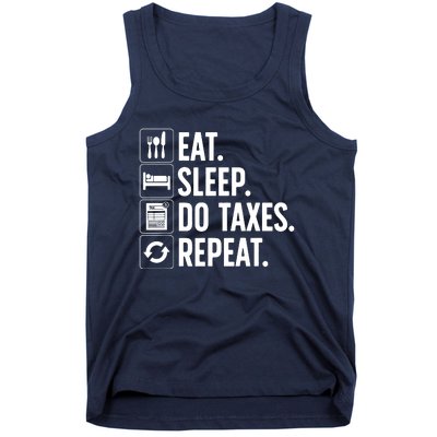 Cute Accountant Design For Men Women Accountant Accounting Tank Top