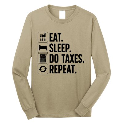 Cute Accountant Design For Men Women Accountant Accounting Long Sleeve Shirt