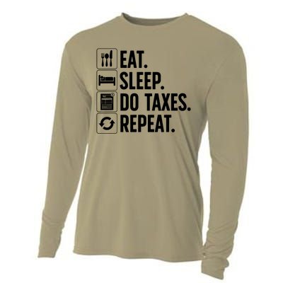 Cute Accountant Design For Men Women Accountant Accounting Cooling Performance Long Sleeve Crew