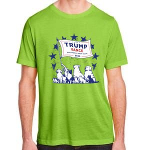 Cats And Dogs For Trump Vance Adult ChromaSoft Performance T-Shirt