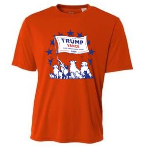 Cats And Dogs For Trump Vance Cooling Performance Crew T-Shirt