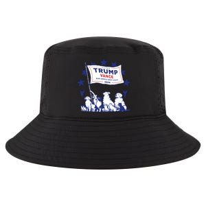 Cats And Dogs For Trump Vance Cool Comfort Performance Bucket Hat