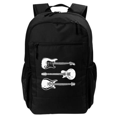 Cool Artistic Design For Guitar Players & Guitarists Unique Daily Commute Backpack