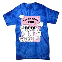 Coffee And Donut Retro Cartoon Food Valentine's Day Cute Gift Tie-Dye T-Shirt