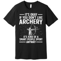 Cute Archery Design For Archer Bow Archery Lover Premium T-Shirt