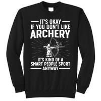 Cute Archery Design For Archer Bow Archery Lover Tall Sweatshirt