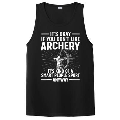 Cute Archery Design For Archer Bow Archery Lover PosiCharge Competitor Tank