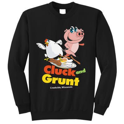 Classic American Diner The Cluck And Grunt Sweatshirt