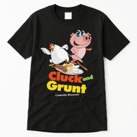 Classic American Diner The Cluck And Grunt Tall T-Shirt