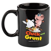 Classic American Diner The Cluck And Grunt 11oz C Handle Ceramic Mug