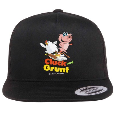 Classic American Diner The Cluck And Grunt Flatbill Hat
