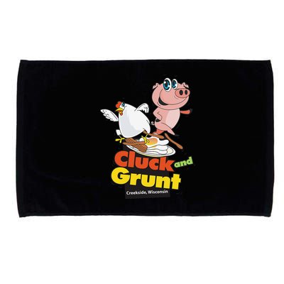 Classic American Diner The Cluck And Grunt Microfiber Hand Towel