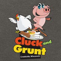 Classic American Diner The Cluck And Grunt Cotton Canvas Backpack