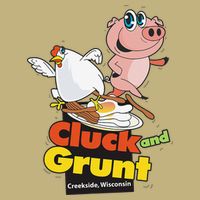Classic American Diner The Cluck And Grunt Cooling Performance Crew T-Shirt
