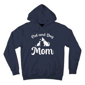 Cats And Dogs Mom Mother's Day Puppy Pets Animals Lover Tall Hoodie