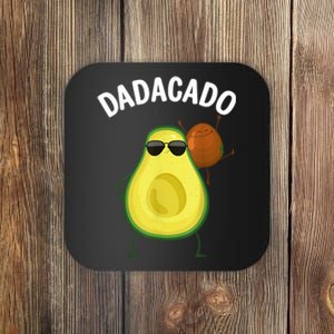 Cute Avocado Design For Dad Fruit Avocado Pear Lovers Coaster